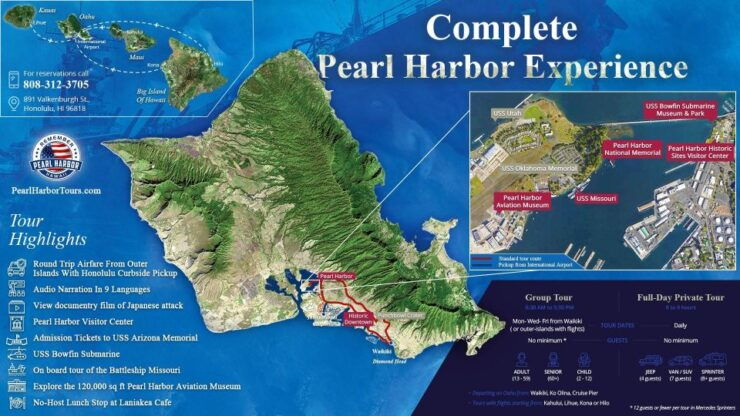 Oahu: The Complete Pearl Harbor - Pacific Historic Park and Film Footage
