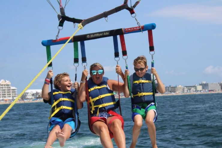 Ocean City: Atlantic Coastline Parasailing Adventure - Free Cancellation and Flexible Reservations