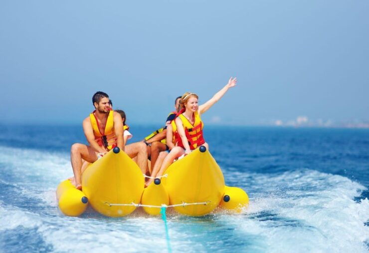 Ocean City: Banana Boat Fun Adventure - Funny Falls and Laughter With Loved Ones