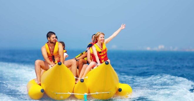 Ocean City: Banana Boat Fun Adventure - Professional Crew for Safety