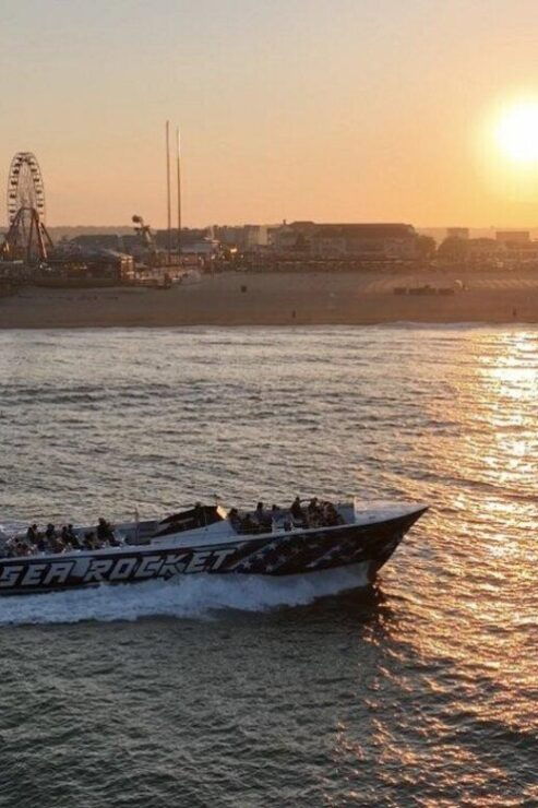 Ocean City, MD: Sea Rocket Sunrise Cruise Overlooking OC - Enjoy a Spectacular Sunrise View