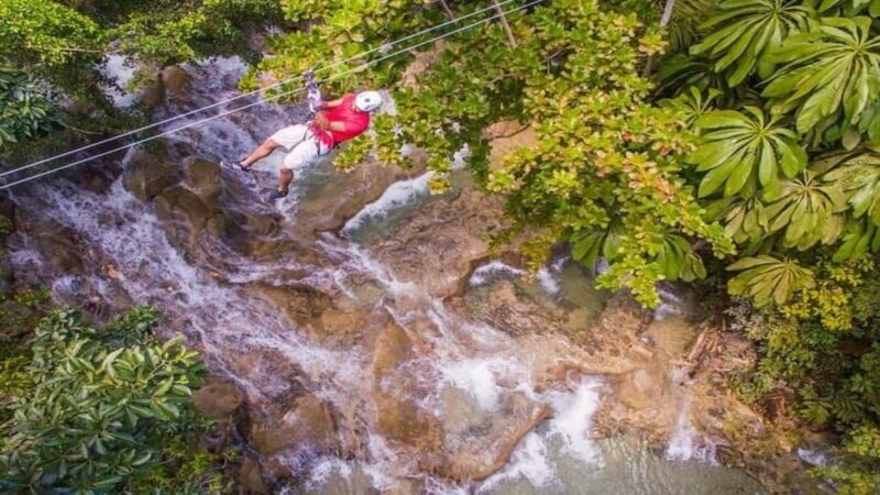 Ocho Rio: Dunns River Falls, Rafting, Horses & Ziplines Tour - Practical Tips for Your Day