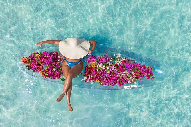 Ocho Rios clear kayak private photoshoot - Diving into the Details of the Clear Kayak Photoshoot