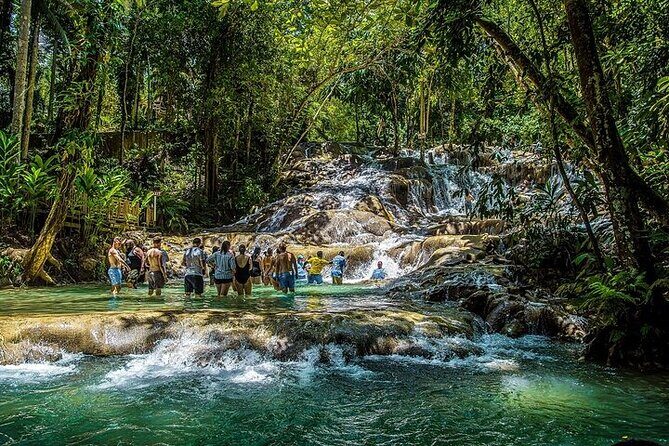 Ocho Rios Jamaica: Dunn's River Falls and River Tubing Combo Tour - The Sum Up