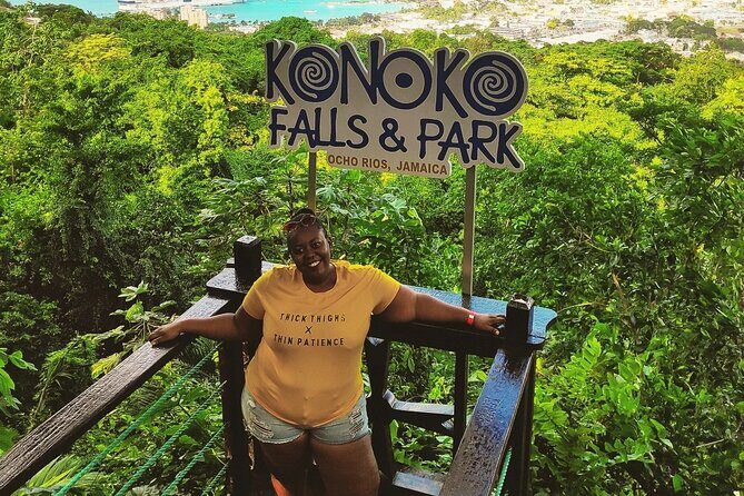 Ocho Rios Mi Crazy: Konoko Falls, Garden and Park with Beach Tour - Exploring the Itinerary in Detail