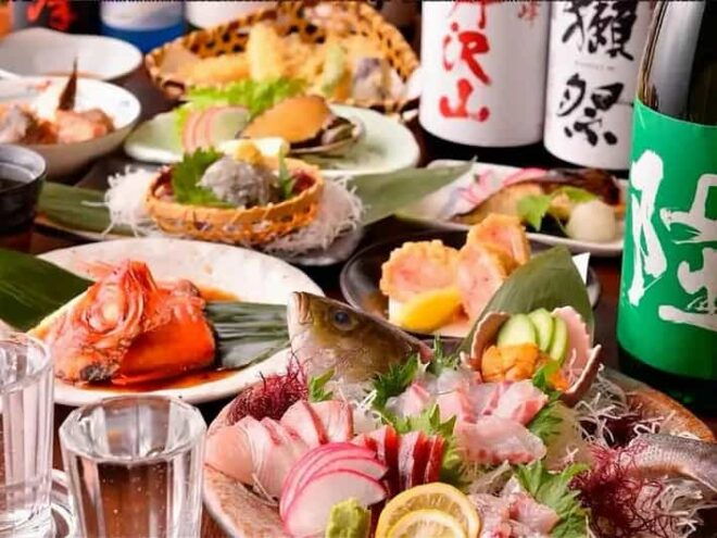 Odawara: Izakaya Dinner and Karaoke Experience With Geisha - Dinner Course Highlights