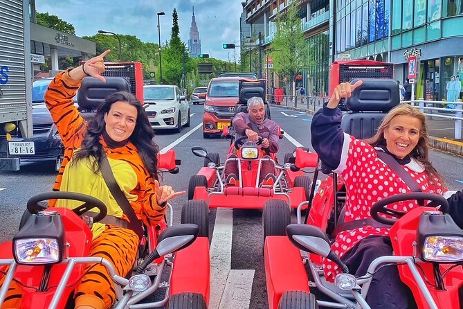 Official Street Go-Kart in Shibuya - End Point and Driving Permit Information