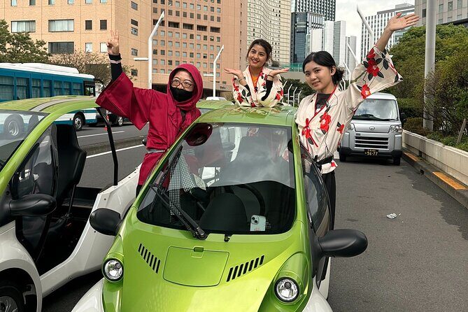 Official Tokyo Shibuya : KIMONO Dressed EV-Go Kart Activity Tour - The Sum Up