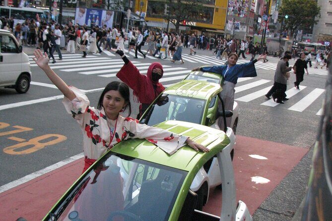 Official Tokyo Shibuya : KIMONO Dressed EV-Go Kart Activity Tour - The Cultural and Photo Elements