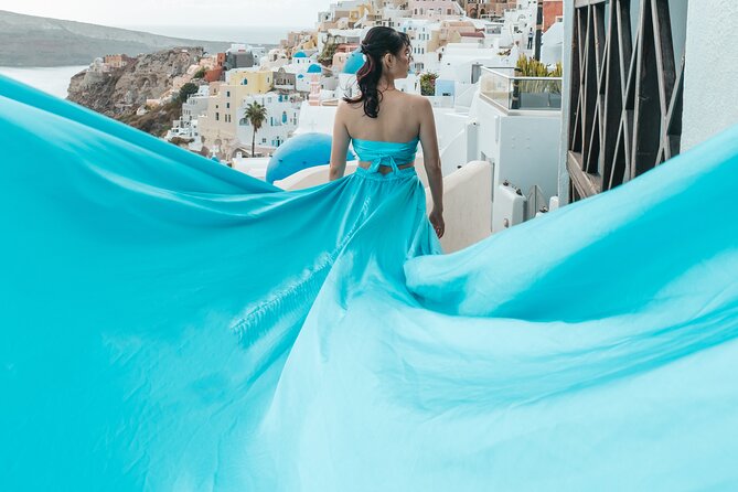 Oia Flying Dress Photoshoot Santorini - Safety Precautions and Guidelines for Flying Dress Photoshoots