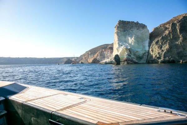 Oia: Private Santorini Catamaran Tour for Two With Drinks - The Sum Up