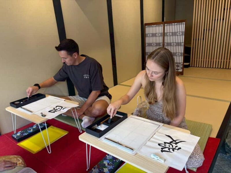 OKADAKyoto Japanese Calligraphy experience (shodo) - Exploring Kyotos Calligraphy Culture: An Honest Review of the OKADAKyoto Shodo Experience