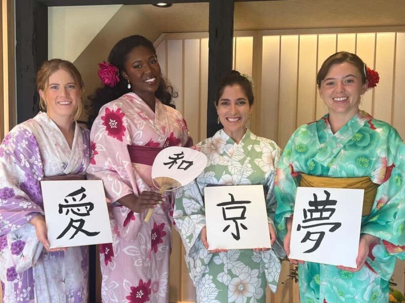 OKADAKyoto Japanese Calligraphy experience (shodo) - Good To Know