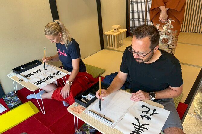 OKADAKyoto Japanese calligraphy experience (shodo) - The Sum Up