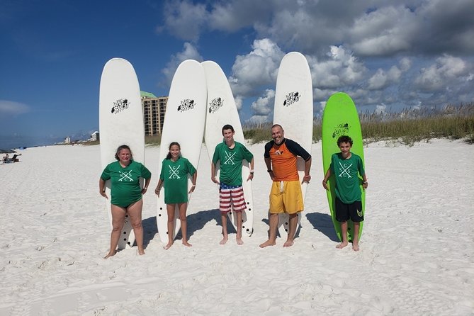 Okaloosa Island Small-Group Surf Lesson  - Destin - Meeting and Pickup
