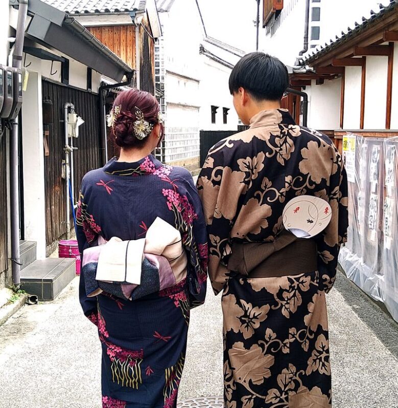 Okayama Kurashiki Kimono Experience: Kimono Romance - Choosing Between Kimono, Yukata, Silk, and Denim