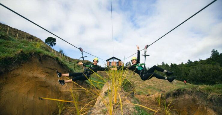 Okere Falls: Zipline Over Waterfalls Experience - Activity Details