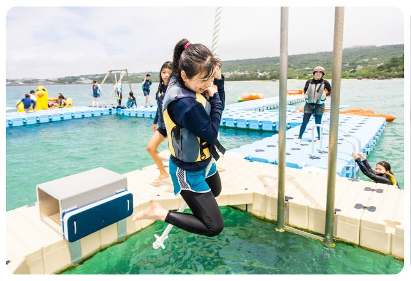 Okinawa 3-Hour Fun | Marine Park & Glass Boat & 3 Water Activities & Snorkeling & SUP & Kayaking & Fishing Experience - What the marine park is like