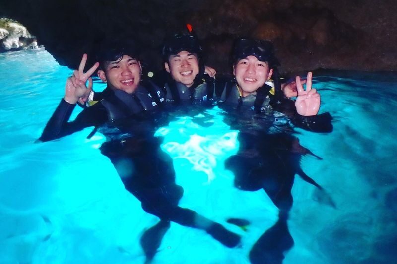 Okinawa: Blue Cave Snorkeling & Diving Experience - Weather can change the destination