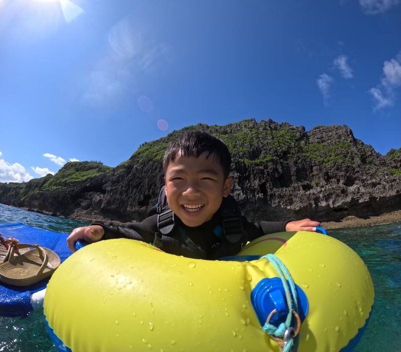 Okinawa, Japan | Blue Cave Snorkeling | Chinese and English Instructors! GoPro Photography & Free Underwater Feeding - What the price covers, and what to budget