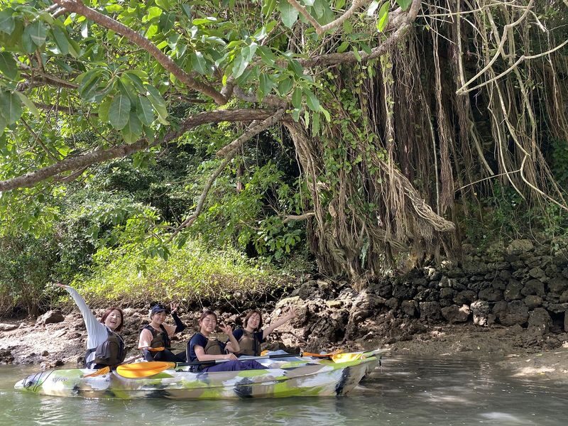 Okinawa Mangrove Kayak Tour with Photo Gift - One Hour Among Mangroves and Mudskippers