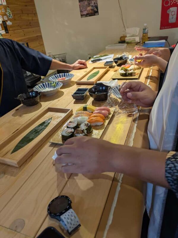 Okinawa Naha: Sushi Making Class near Kokusai-dori - In Summary
