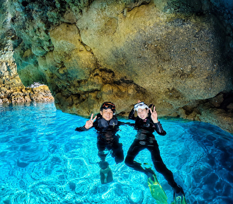 Okinawa, Onna Village | Blue Cave Snorkeling + Clear Kayak Experience | With GoPro Filming - At a glance: two ways to see Onna’s water
