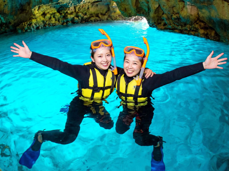 Okinawa Onna Village Blue Cave Snorkeling Experience (includes free GoPro rental) - The Blue Cave is the main event