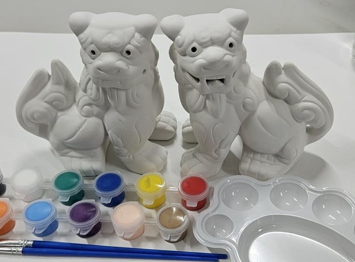 Okinawa Onna Village Shisa Painting Experience - Two hours for a handmade Okinawa keepsake