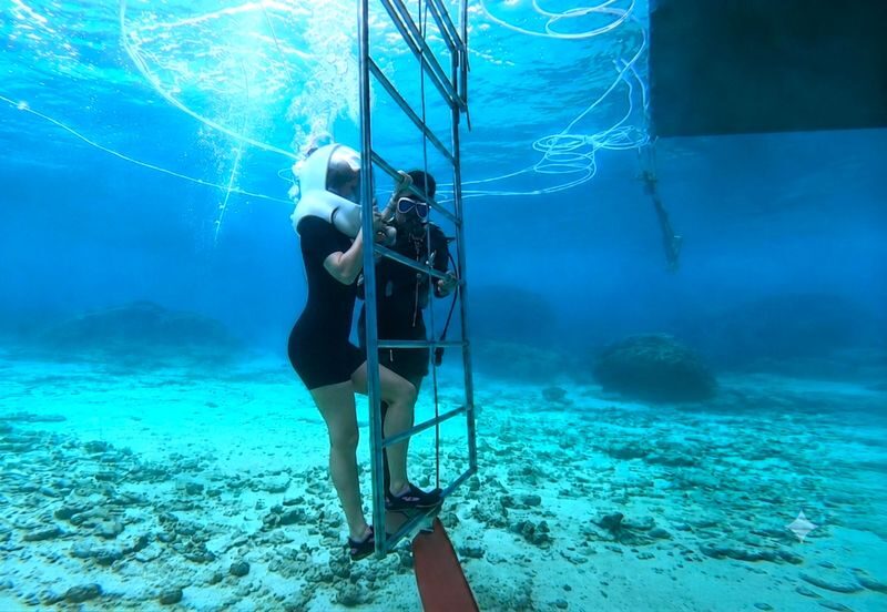 Okinawa: Onna Village Underwater Sea Walk Experience (with free GoPro rental) - Check the health rules before you pay