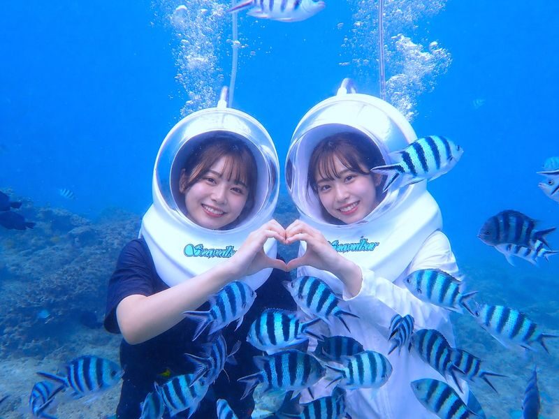 Okinawa: Onna Village Underwater Sea Walk Experience (with free GoPro rental) - When this outing makes sense