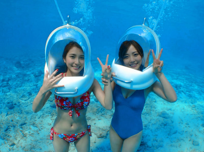 Okinawa: Onna Village Underwater Walk Experience by Boat (Free Go Pro Rental) - From the Maeganeku shop to the sea