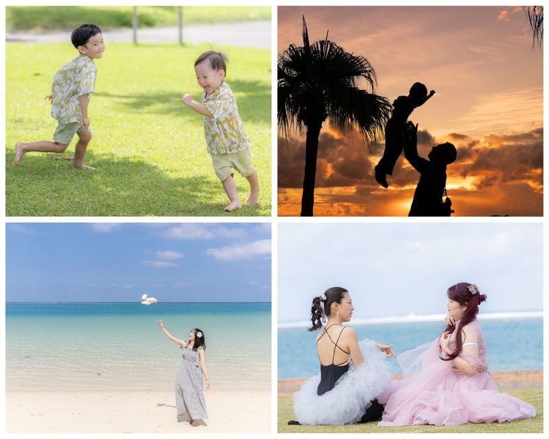 Okinawa Photo Experience: Photography Plan with Choice of Beach or Ryukyu Costume - What the one-hour session can give you