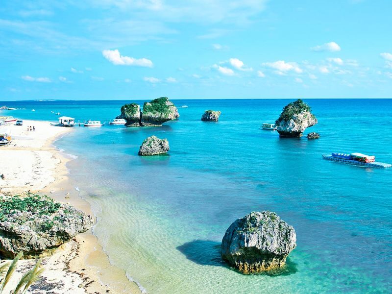Okinawa Southern Bus Day Tour | Cape Chinen & Gyokusendo Cave & Shinbaru Beach | Glass Boat Available | iias/Senagajima "Happy Pancake" Reservation Service - A long southern Okinawa loop from Naha