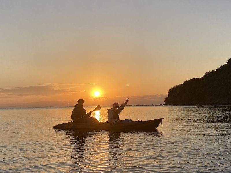 Okinawa Sunset Kayak Tour with Photos - The Hija River, from mangroves to open water