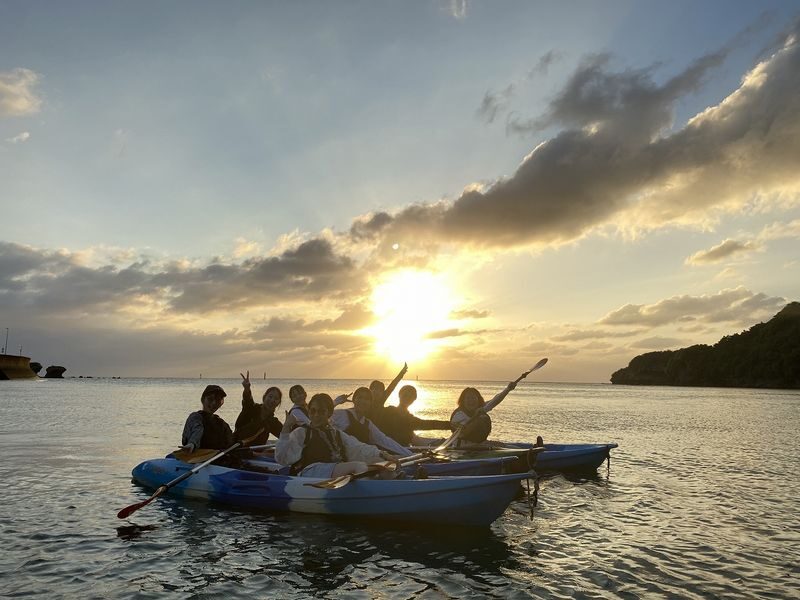 Okinawa Sunset Kayak Tour with Photos - What the pace and effort feel like