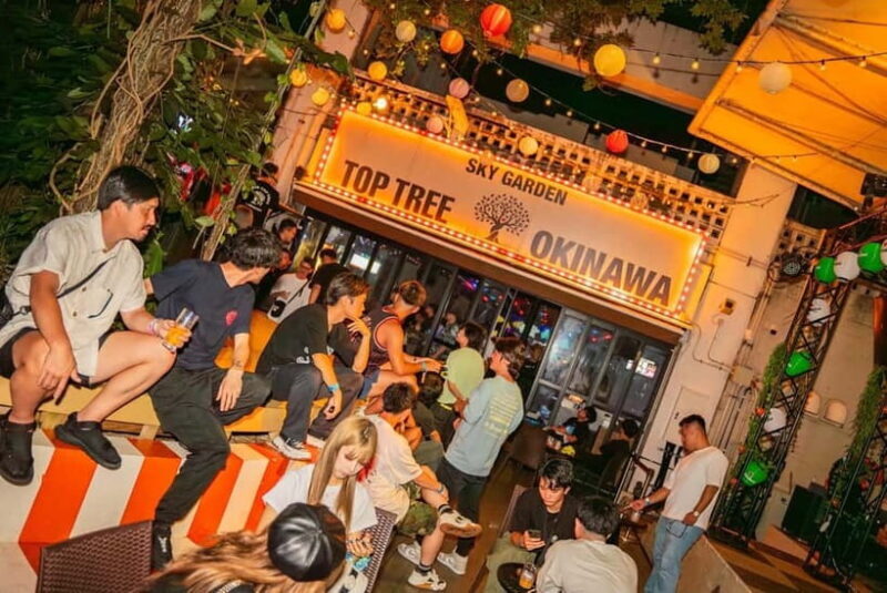 Okinawa:Sky BAR TOPTREE Nightclub Entry Ticket (For Foreign) - Good To Know