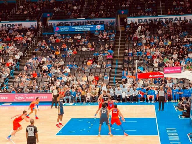 Oklahoma City: Oklahoma City Thunder Basketball Game Ticket - Event Venue Location