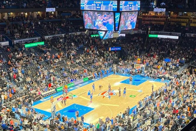 Oklahoma City Thunder Basketball Game Ticket at Paycom Center - Booking Details and Duration