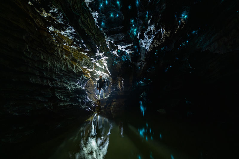 Okohua Glowworm Cave Tour - The hot tub is a welcome finish
