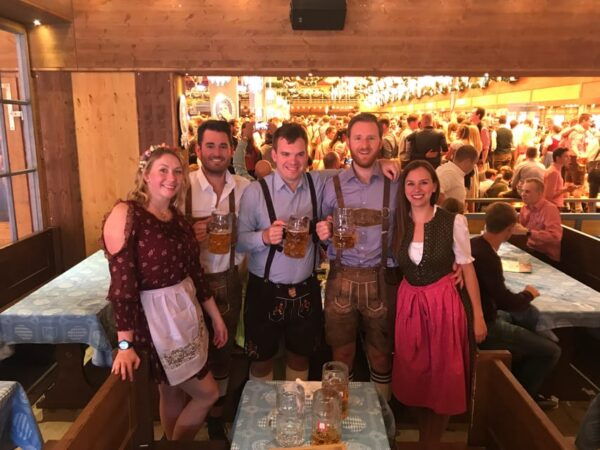 Oktoberfest Evening Table at a Major Tent With Tour - What to Expect at Oktoberfest