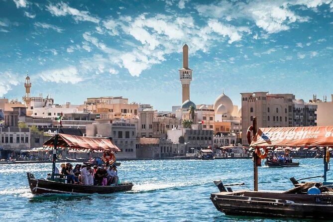 Old & Modern Dubai Full Day Private Tour With Blue Mosque Visit - Itinerary Overview