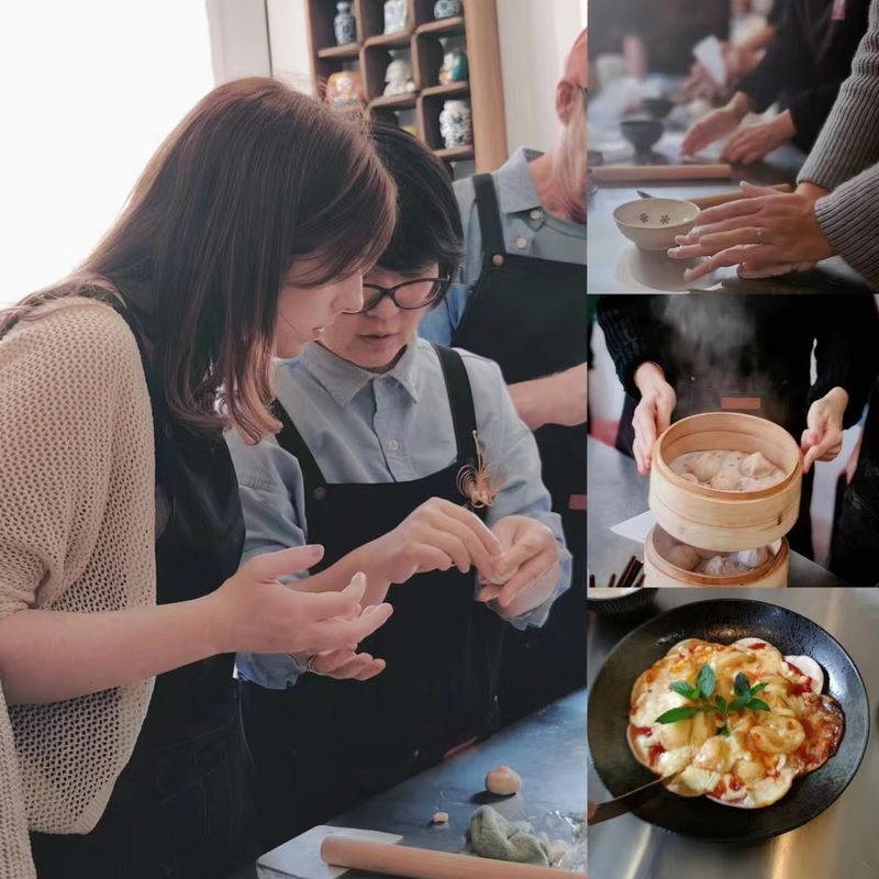 Old Shanghai Flavors: Traditional Soup Dumplings and Tea Art Experience in an 80-Year-Old Alleyway - Making xiaolongbao from the dough up