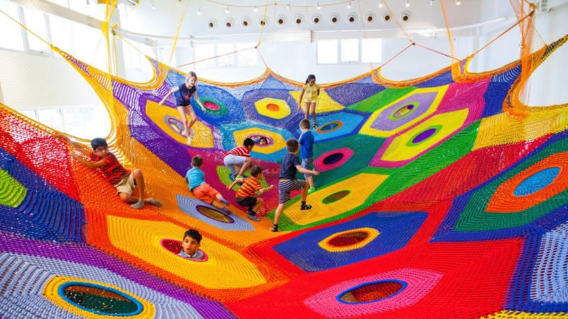 OliOli Children Play Museum ticket in Dubai - Snacks, socks, and family facilities