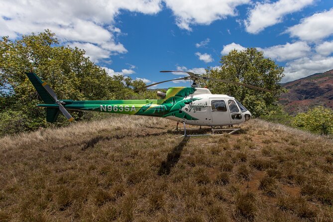 Olokele Canyon Helicopter Tour Including Canyon Landing Kauai - The Sum Up
