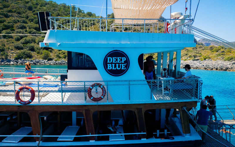 Oludeniz Full Day Boat Cruise with Lunch and Butterfly Valley - Blue Cave, Aquarium Bay and St. Nicholas Island