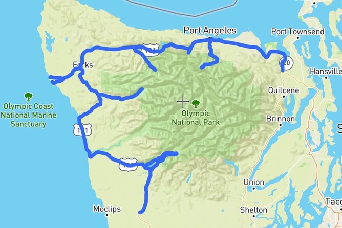 Olympic Audio Driving Tour - Tour Details and Schedule