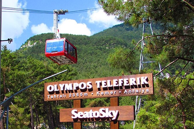 Olympos Cable Car Ride to Tahtali From Antalya - Cancellation Policy and Refund Conditions
