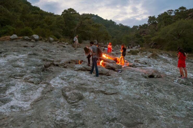 Olympos, Cirali, Chimera Night Tour With Dinner at Ulupinar - Tour Experience Overview