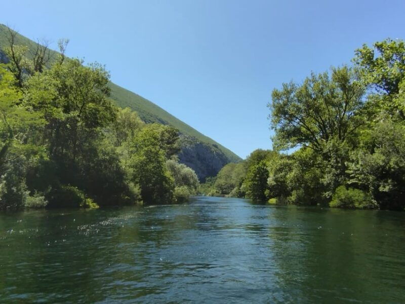 Omi, Croatia: Cetina River Glassboat Cruise And Beer Garden - The Real-Life Experience from Travelers